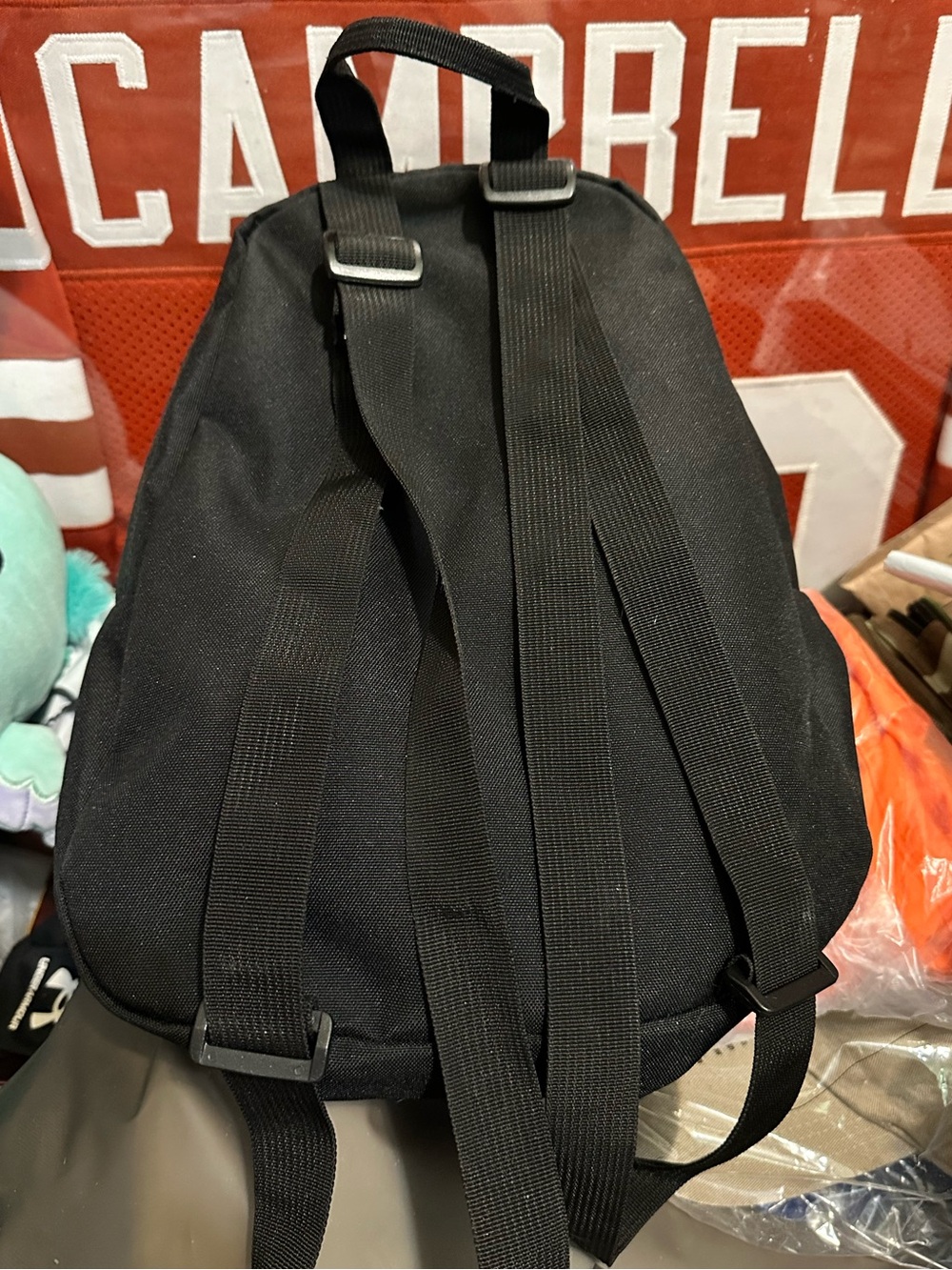 JanSport Half Pint Black Mini Backpack JS00TDH6 - Picture 2 of 8